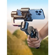 접이식 3축 브이로그 라이브 휴대폰짐벌 스마트폰 개인방송 모바일중계 유튜브 BJ 라방, B