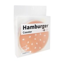 햄버거 모양 받침(컵 커피 냄비 단열 미끄럼방지 받침대), 햄버거 세트 받침대