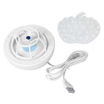 소형 초음파 식기세척기 다기능 가정용 USB 미니 초음파 식기 세척기 클리너 가전 제품, 03 파란