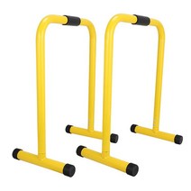 단일 평행봉 홈 푸시업 브래킷 다기능 실내 딥스 바, 높이 조절 가능 80-101cm 블랙