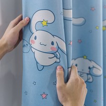 시나모롤커튼 산리오 커텐 아이방 거실 캐릭터 인테리어