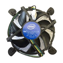 Delta Intel E97379 003 코어 i3 i5 i7 소켓 1150 1155 1156 4핀 커넥터 CPU 쿨러 알루미늄 방열판 데스크탑 PC 컴퓨터 3.5인치 팬