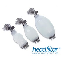 HEADSTAR AMBUBAG 암부백 앰부백 수동 인공호흡기, 성인용 HS-9288A, 1개