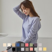 에브리나나 / [기획] 더퓨어 캐시베이직 니트 (17color)