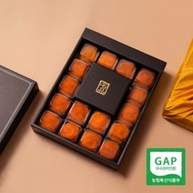 농부들의수확 925 오전7시까지 명절전배송제주도서마감청도 반건시 선물세트 3호(중과 16입 950g내외x2세트) -인증