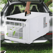 캠핑용 소형 에어컨 야외 이동식 휴대용 창문형, A01 스몰 스타일 핸들 220V