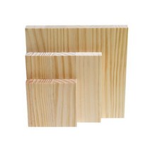 아이베란다 목재자투리모음 소품제작용 스트링아트재료, 11.라디에타파인 18T 150x150(5개)