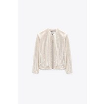 독일 자라 ZARA 세퀸 봄버 재킷 103869