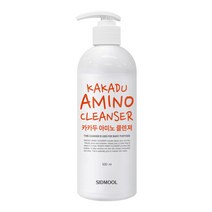 카카두아미노클렌져비타민C탄력보습멀티클렌져 시드물, 카카두 아미노클렌저500ml c27