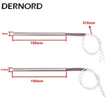 220v 스테인레스 스틸 카트리지 히터 펠렛 파이어 팔스용 9x150mm/9.5x150mm 관형 발열체 350w/400w, [01] 220V, [02] 400w 9.5x150mm, [01] 1 piece