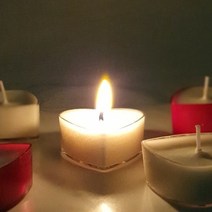 아로마테라피스트가 만든 리얼(100%천연) 티라이트캔들, 1개, 꽃잠