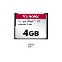 [Transcend] CF Card 180I 산업용 [4GB] (50핀 85MB/s 70MB/s SLC 3년 보증)