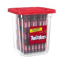 TWIZZLERS 트위즐러 리코리스 츄이 캔디 스트로베리 105개입 33oz(944g) Licorice Candy Strawberry, 1개, 944g