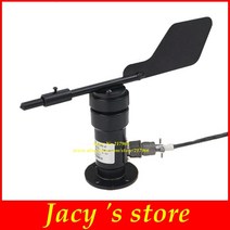 휴대용 풍량계 디지철 풍속계 풍향 센서 송신기 RS485 4-20MA 0-5V 출력 16 방향 0-360 도 합금 금속, 01 RS485 output