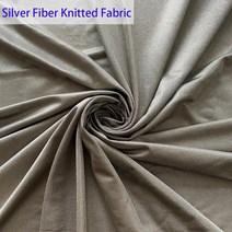 전자파 전자파차단 전자파차단스티커 보호필름 패러데이 패브릭 샘플 rfid 차폐 블록 wifi 안티 방사선 전도성 구리 벽지 emf 보호 실버 섬유 천, 25cm x 25cm, 실버 섬유 니트