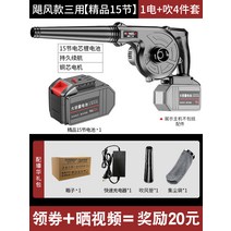 송풍기 낙엽 먼지 청소기 제설 에어 건 세차 동물털 청소 강력한 바람, K