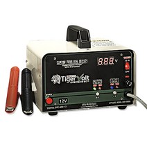 타이거볼트 12V 즉발시동 자동충전기 DTC-1000-12V 배터리방전 자동차 오토바이 경운기 밧데리, 단품