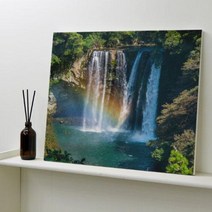 아트박스/꾸밈 ga620-캔버스액자53x45.5_제주도천지연폭포