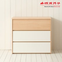 라자가구 위드 몰데 830 3단 서랍장, 아카시아
