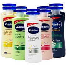 유니레버 바세린 인텐시브 케어 핸드 고보습 바디 로션 2개 600ml, 바세린 알로에 수드 로션