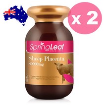 호주 양태반 90캡슐 2개 스프링리프 호주코알라몰 Springleaf Sheep Placenta, 2병, 90정