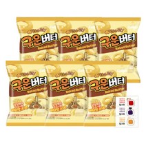 해태 구운버터 스낵 밀크츄 3개 무료증정, 6개, 110g