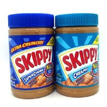 스윗 땅콩버터 피넛버터 땅콩쨈 옵션 슈퍼청크 크리미 462g 누구나, 스키피땅콩버터462g 슈퍼청크