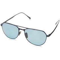 Persol PO5003ST 라운드 선글라스 매트 블랙/그레이 그라데이션