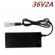 36V 2A 납산 배터리 충전기 41.4V 전기 스쿠터 전자 자전거 휠체어 리드 산 성 3 핀 XLR 커넥터, EU