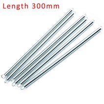 아연 도금 장력 스프링 확장 길이 300mm 이중 루프 1 개, [08] 0.8x6x300 mm