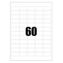 3M 라벨지 가격텍 가격표 스티커 인쇄 라벨 바코드 60칸 100P 라벨텍 메인 유통기한 네임 라벨기 정육 청첩장 날짜 택배 용지 스티커지 프라이스 사이즈 출력 A4 분류