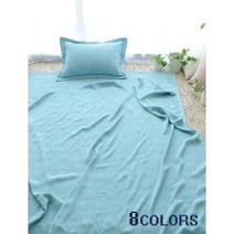 홍승애풍기인견 / 풍기인견 겹이불 / 선염 민들레 겹자수 이불(8컬러), 그레이