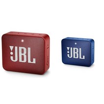 JBL GO2 - 방수 울트라 포터블 블루투스 스피커 - 레드, 스피커 + 스피커 블루, 빨간색
