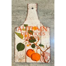 타일코스터 냄비받침 큰 사이즈 도마형 플레이팅 그릇 멋진 과일 모양, C