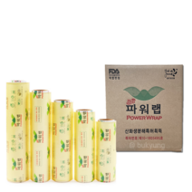 [부경마켓] 친환경 생분해 바이오 파워랩 40x500M [1박스 6롤], 1개