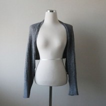 [천삼백케이] [라렌트리] 데일리 꽈배기 니트 볼레로 숄 가디건 (5color)