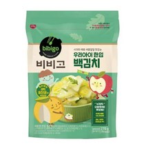 CJ더마켓 집반찬 집밥 가정식 자취템 탑티어 비비고 우리아이한입 백김치 안매운 아이김치 배추 총각 열무 국산 업소용 김치 270G 2개, 4세트
