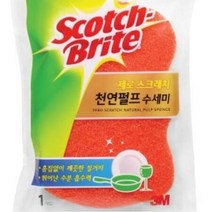 코팅냄비 프라이팬 내구성 부직포 수세미 클리닝 청소스펀지