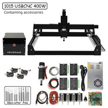 레이저 커팅 소형 아크릴 CNC 선반 미니 재단 각인기 머신 cnc 나무 조각 기계 diy cnc 라우터 기계 목공 전체 키트 cnc 밀링 금속 pvc 조각, 1015 usbcnc 400w