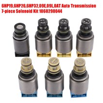 차량용 자동 변속기 밸브 7 피스 솔레노이드 키트 HP19HP2HP32 아우디 BMW 재규어 랜드 로버 ZF 108298044, 한개옵션0