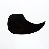 Musiclily Self Adhesive Teardrop Acoustic Guitar Pickguard for Martin D28 Style guitar Black, 1