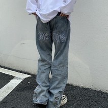 빅사이즈 힙합 캐주얼 여성용 가을용 봄 댄스용 트렌디 청바지
