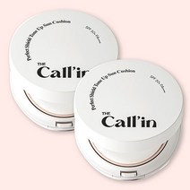 더콜린 저자극 혼합자차 백탁 없는 퍼펙트 쉴드 톤업 선쿠션 SPF 50+ PA++++, 15g, 2개