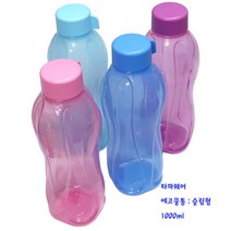 타파웨어에코물통:타파에코슬림물통(772)1L-1개(칼라랜덤)
