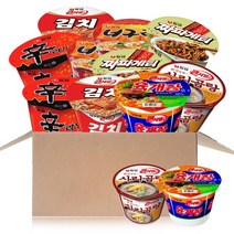 올따옴큰컵기획 신라면+짜파+김치+너구리+사리곰탕+육개장x2개씩
