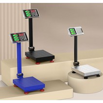 고중량 전자 저울 업소용 시장 농산물 마트 대형 창고, 180KG 블랙 30×40cm