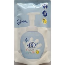 [LG생활건강] 온더바디 세꼼마 버블 핸드워시 리필 200ml 레몬 x 5개, 상세 설명 참조