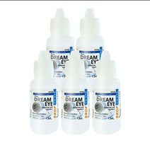 드림아이 렌즈용 인공눈물 습윤제 습윤액 세척액 13ml 5개+식염수, 습윤제13ml 5개+식염수