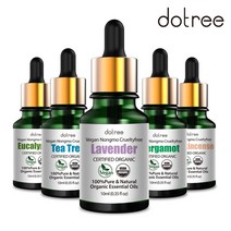 도트리 아로마오일100% 유기농천연오일 21종 숙면 진정 테라피 방향제 에센셜오일10ml, 2라벤더