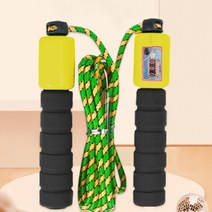 [모비딕컴퍼니] 준비운동 체육도구 카운팅 선수줄넘기 실내용줄넘기 다용도줄넘기 phiao, 잇★ 숫자 자동 카운터 유산소 운동 밧줄 줄넘기 DD-, 잇★ 옐로우
